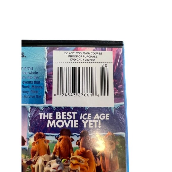 Ice Age Collision Course DVD Digital HD Pre-Owned Family Adventure Movie - Picture 3 of 4